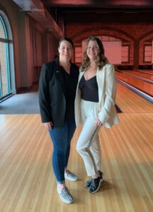 Diversion Strategies pwners Erin Merrill and Rachel Oster.