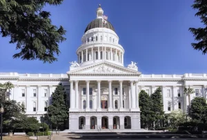 Image of the CA state building where Diversion Strategies provides policy advocacy for EPR Compliance.