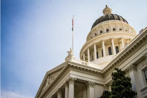 ERP local government policy connections. Picture of the CA state capitol.